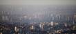 A thick layer of air pollution is seen covering the city of Sao Paulo, Brazil.