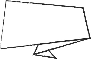Wall Mural - Chalk line label