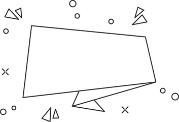 Wall Mural - Geometric discount frame