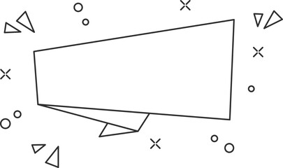 Wall Mural - Outline sale ribbon