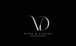 © Nadia - VD, DV, V, D abstract letters logo monogram