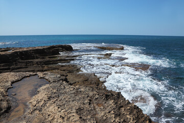 Sticker - Picturesque coast of Mediterranean sea