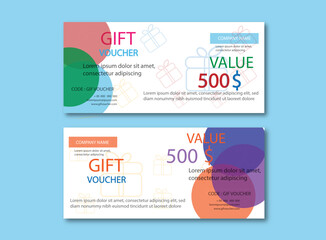 Wall Mural - Gift voucher design