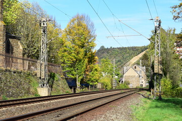 Wall Mural - Moseltaleisenbahn