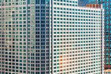 Fototapeta Kawa jest smaczna - Skyscrapers in Downtown Chicago, Illinois on bright morning