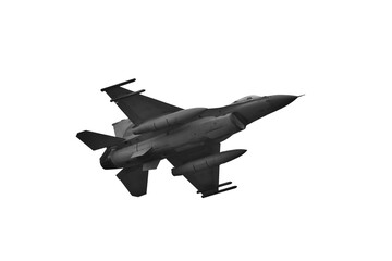 military jet fighter f-16
