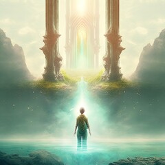 Wall Mural - Spirituality Set 1