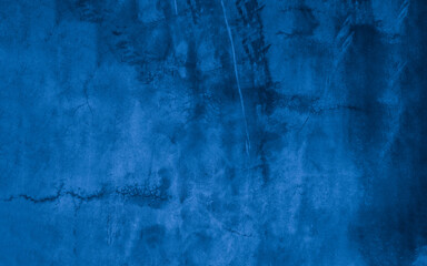  Old wall pattern texture cement blue dark abstract  blue color design are light with black gradient background.