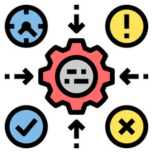Context Filled Outline Style Icon