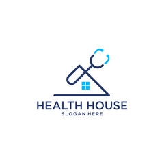 Wall Mural - home health logo design