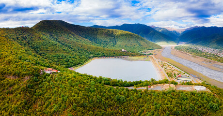  Beauty lake in Kakheti region, Georgia