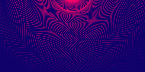 Wall Mural - beautiful purple background with curved lines. minimal design template for technology, science, musi