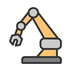 Wall Mural - Automated Robotic Arm