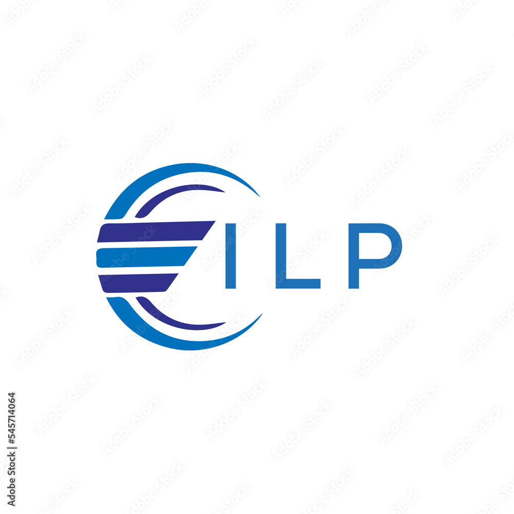 ILP letter logo. ILP blue image on white background. ILP vector logo design for entrepreneur and business. ILP best icon.