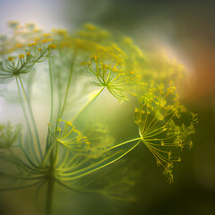 Canvas Print - dandelion in the wind