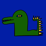Fototapeta Dinusie - crocodile,alligator,croc,gator,leather cartoon monster