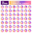 © D612 ART's - icons for comercial contacts / web and mobile applications