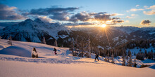 Skitour Zum Sonnenuntergang