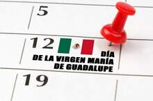 On The Calendar Grid, The Date And Name Of The Holiday - International Day Of Neutrality