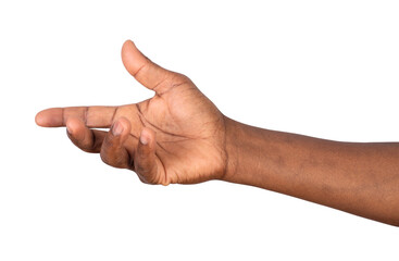 helping hand. man extending arm to give or ask for support and care