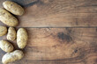 Background of Russet Potatoes With Room for Copy