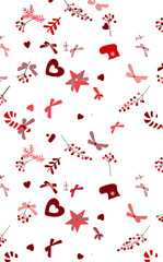 Sticker - Christmas pattern