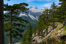 Accursed Mountains Landscape, Albania, Valbone Region.