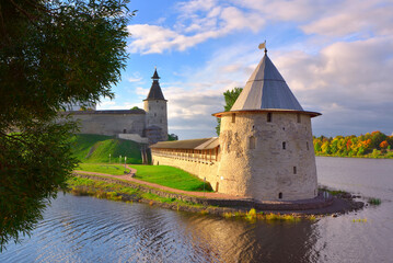 Wall Mural - The Old Russian Pskov Kremlin