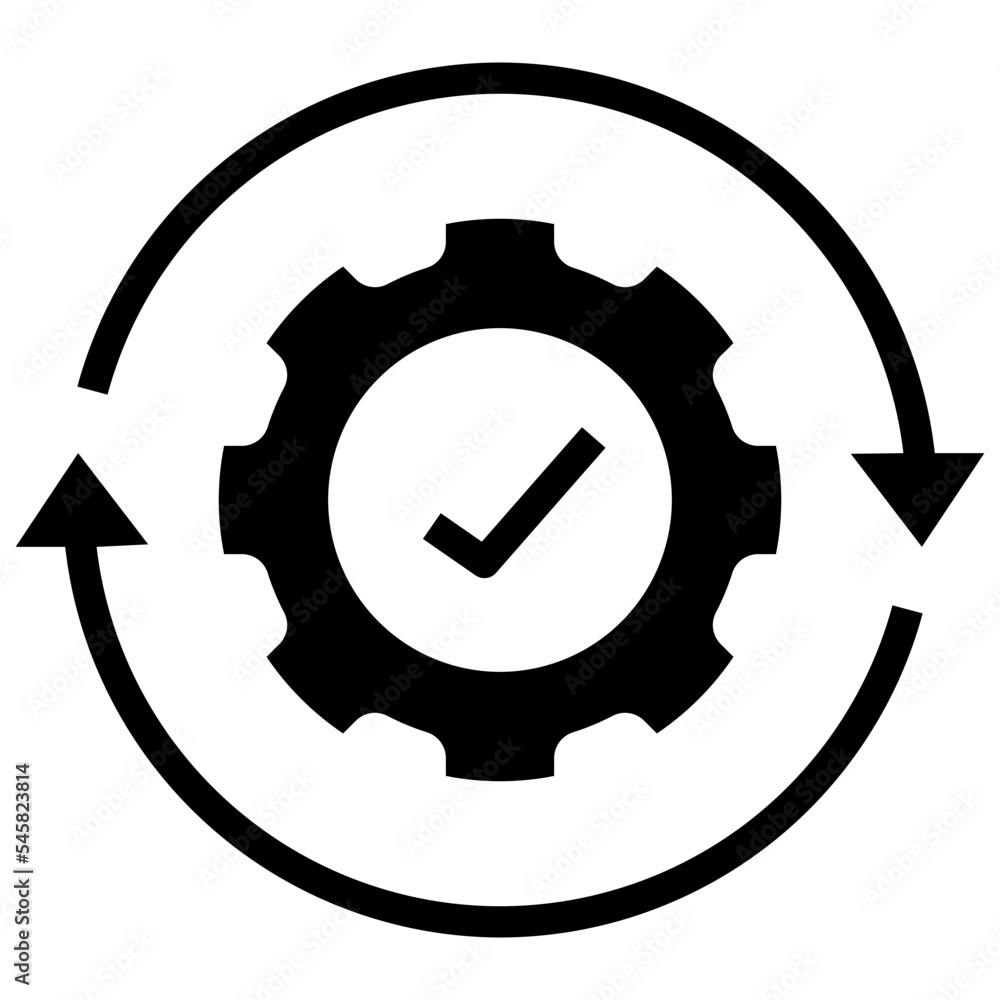 execution glyph style icon Stock Vector | Adobe Stock