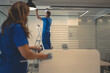 Cleaners do general cleaning of office premises