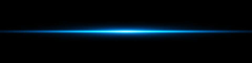 Wall Mural - abstract blue lights lines on black background vector illustration. easy replace use to any image. a
