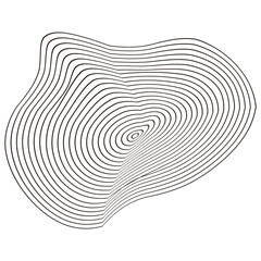 Wall Mural - Lines Abstract Shape