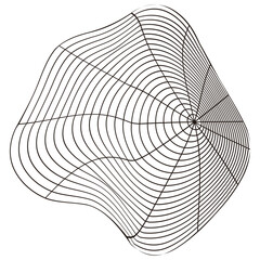 Wall Mural - Lines Abstract Shape