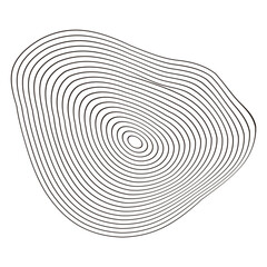 Wall Mural - Lines Abstract Shape