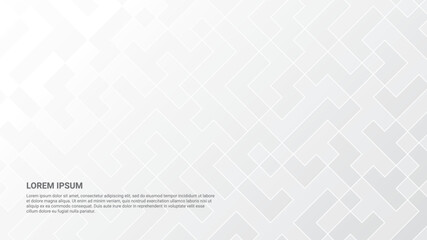 white abstract geometric background design