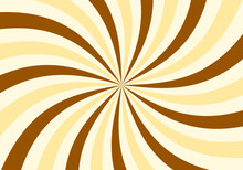 Vintage Sunburst Twist Swirl Background