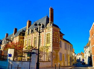 Wall Mural - Beautiful houses in the city of Orleans