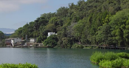 Canvas Print - Nantou Sun Moon Lake in Taiwan