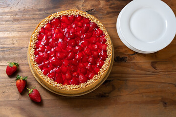 Wall Mural - Strawberry Pie