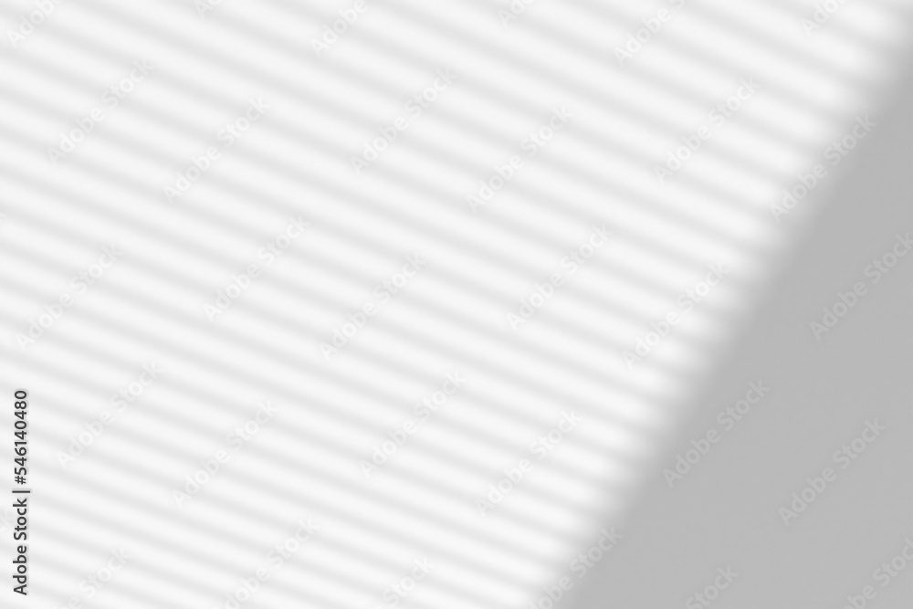 Simple shadow overlay of blind shade 3D