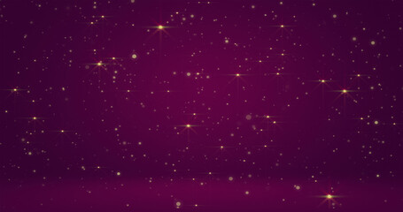 Wall Mural - stars and particles background