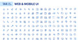 © yasnaten - 144 simple line art web and mobile ui icons. Pixel perfect, editable stroke