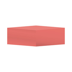 Wall Mural - Pink 3d Business Shape 13