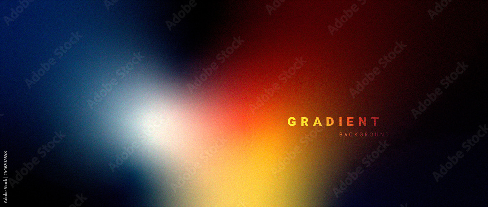 Abstract gradient background with grainy texture Stock Vector | Adobe Stock