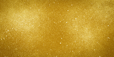 Wall Mural - abstract gold background with bokeh Christmas background