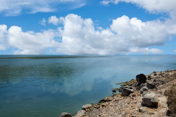 Wall Mural - Beautiful lake view