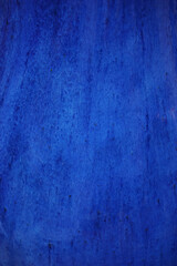glossy ultramarine hue glaze painted ceramics surface