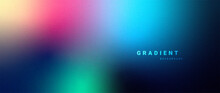 Abstract Gradient Background With Grainy Texture