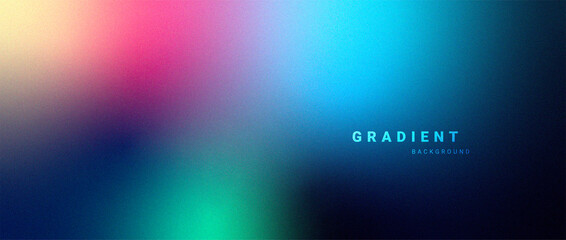 Wall Mural - Abstract gradient background with grainy texture
