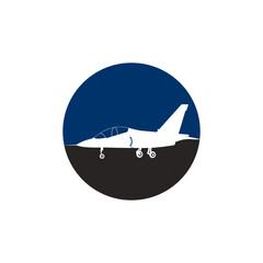 Wall Mural - fighter jet icon